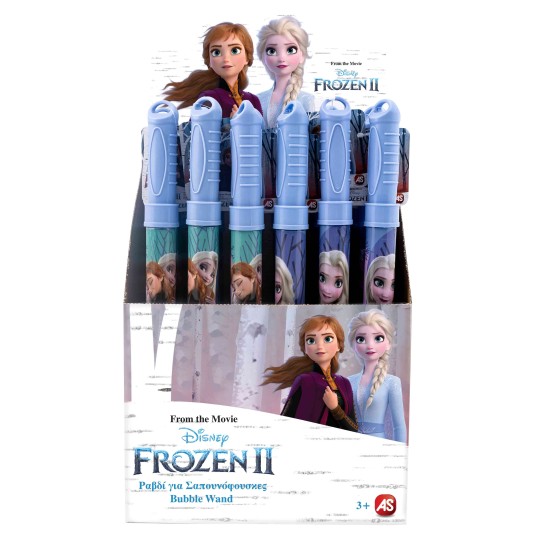 AS Ραβδί Για Σαπουνόφουσκες Disney Frozen 2 Για 3+ Χρονών AS Ραβδί Για Σαπουνόφουσκες Disney Frozen 2 Για 3+ Χρονών