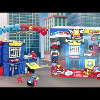 Superzings Μικροπλάσματα Αστυνομικό Τμήμα Για 3+ Χρονών