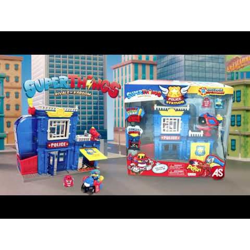 Superzings Μικροπλάσματα Αστυνομικό Τμήμα Για 3+ Χρονών