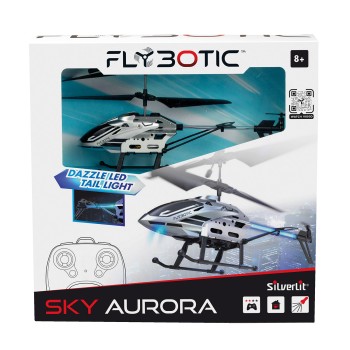 Silverlit Flybotic Sky Aurora Τηλεκατευθυνόμενο Ελικόπτερο Για 8+ Χρονών