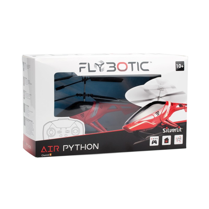 Silverlit Flybotic Air Python Τηλεκατευθυνόμενο Ελικόπτερο Μπλε Για 8+ Χρονών