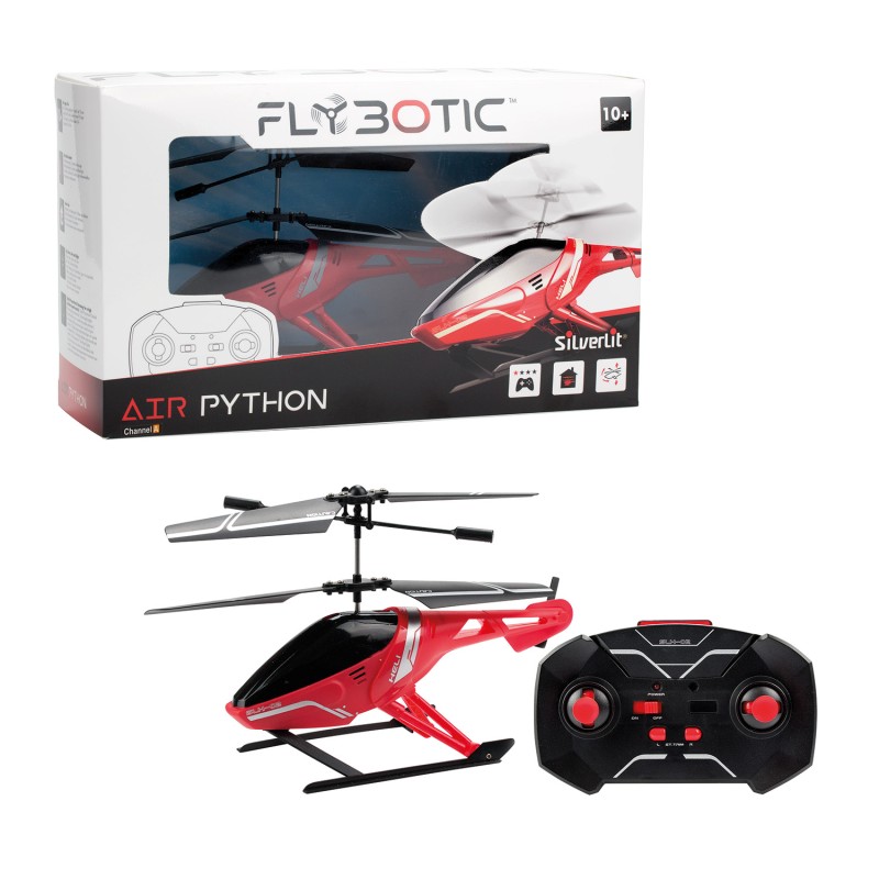 Silverlit Flybotic Air Python Τηλεκατευθυνόμενο Ελικόπτερο Μπλε Για 8+ Χρονών