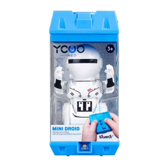 Silverlit Ycoo Mini Droid Ηλεκτρονικό Ρομπότ Για 3+ Χρονών Silverlit Ycoo Mini Droid Ηλεκτρονικό Ρομπότ Για 3+ Χρονών