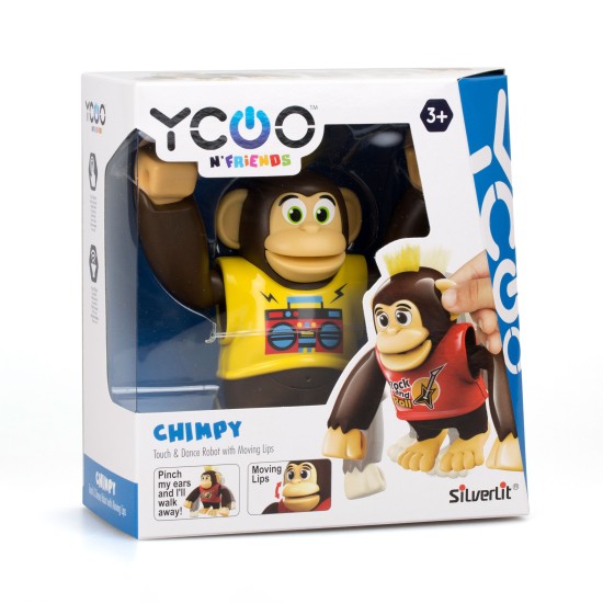 Silverlit Ycoo Chimpy Ηλεκτρονικό Ρομπότ Για 3+ Χρονών Silverlit Ycoo Chimpy Ηλεκτρονικό Ρομπότ Για 3+ Χρονών