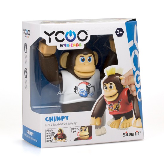 Silverlit Ycoo Chimpy Ηλεκτρονικό Ρομπότ Για 3+ Χρονών Silverlit Ycoo Chimpy Ηλεκτρονικό Ρομπότ Για 3+ Χρονών