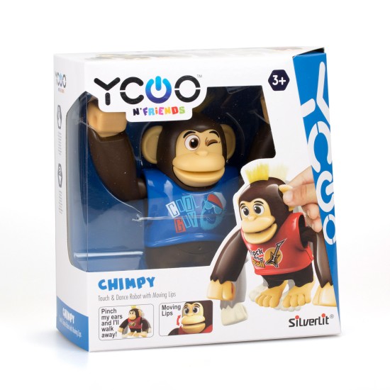 Silverlit Ycoo Chimpy Ηλεκτρονικό Ρομπότ Για 3+ Χρονών Silverlit Ycoo Chimpy Ηλεκτρονικό Ρομπότ Για 3+ Χρονών