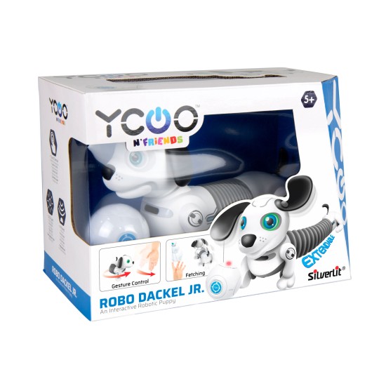 Silverlit Ycoo Robo Dackel Junior Τηλεκατευθυνόμενο Ρομπότ Σκυλάκι Για 5+ Χρονών Silverlit Ycoo Robo Dackel Junior Τηλεκατευθυνόμενο Ρομπότ Σκυλάκι Για 5+ Χρονών