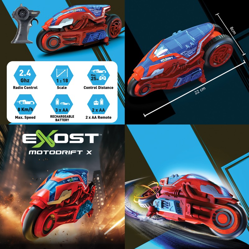 Exost Motordrift X Τηλεκατευθυνόμενη Μηχανή