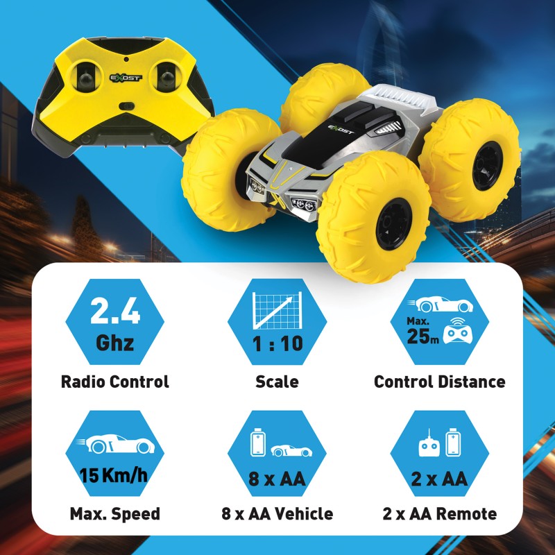 Exost 360 Tornado Επαναφορτιζόμενο Τηλεκατευθυνόμενο Αυτοκίνητο