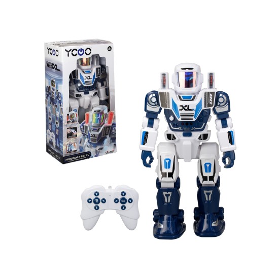 Silverlit Ycoo Program A Bot XL Τηλεκατευθυνόμενo Ρομπότ Για 5+ Χρονών Silverlit Ycoo Program A Bot XL Τηλεκατευθυνόμενo Ρομπότ Για 5+ Χρονών