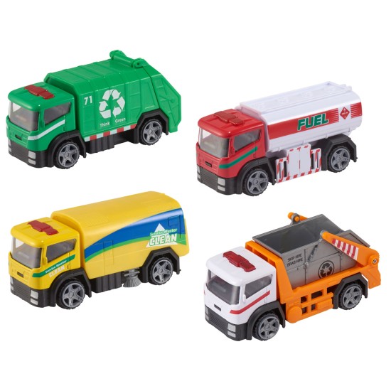 Teamsterz Φορτηγά Πόλης Die-Cast 1:43 Για 3+ Χρονών Teamsterz Φορτηγά Πόλης Die-Cast 1:43 Για 3+ Χρονών