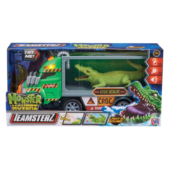 Teamsterz Monster Moverz Διάσωση Κροκόδειλου Όχημα Με Φώτα Και Ήχους Για 3+ Χρονών Teamsterz Monster Moverz Διάσωση Κροκόδειλου Όχημα Με Φώτα Και Ήχους Για 3+ Χρονών