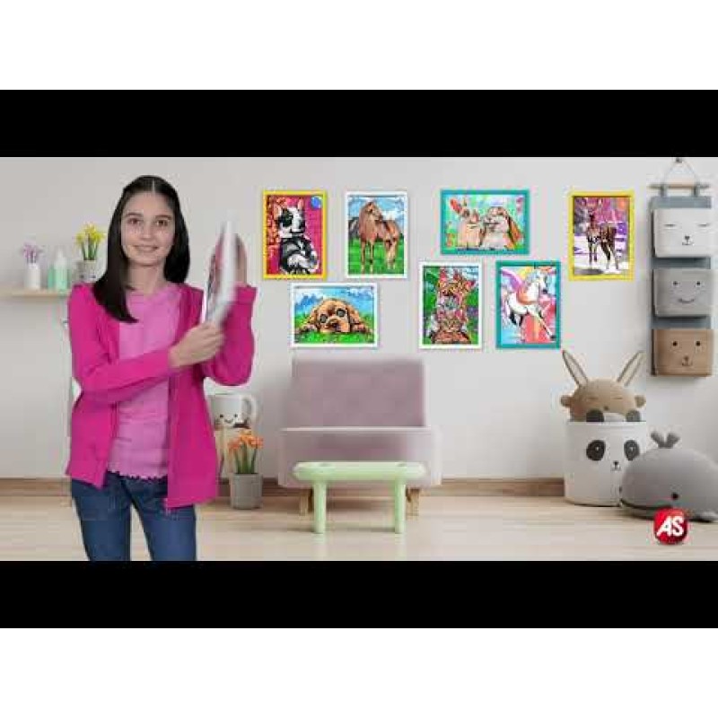 Paint & Frame Ζωγραφίζω Με Αριθμούς Snow Deer Για Ηλικίες 9+ Χρονών