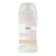 Chicco Πλαστικό Μπιμπερό Well Being Κατά των Κολικών Ροζ 150ml Για 0+ Μηνών