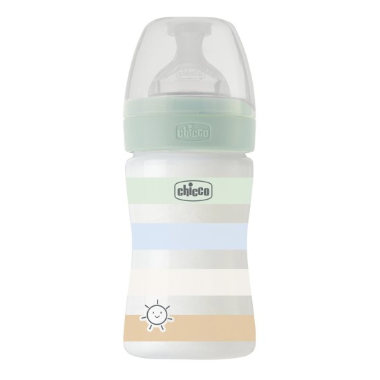 Chicco Πλαστικό Μπιμπερό Well Being Κατά των Κολικών Μπλε 150ml Για 0+ Μηνών Chicco Πλαστικό Μπιμπερό Well Being Κατά των Κολικών Μπλε 150ml Για 0+ Μηνών