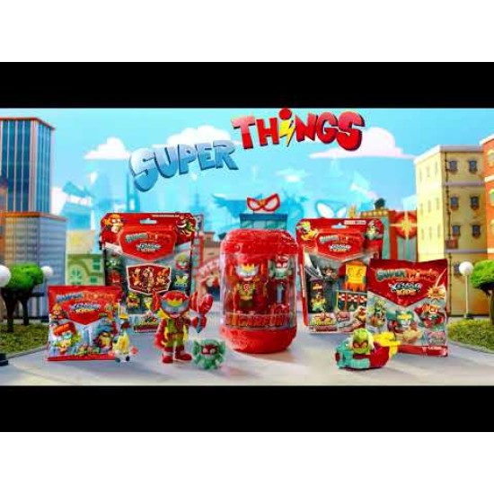 Superthings Μικροπλάσματα Kazoom Kids Blister 4 Φιγούρες Με Αξεσουάρ Για 3+ Χρονών