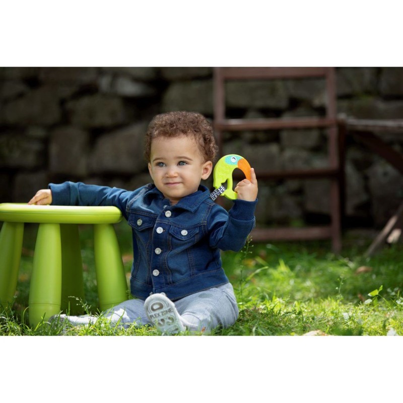 Chicco Βρεφικός Μασητικός Κρίκος Οδοντοφυΐας Δροσιστικός Funny Για 6+ Μηνών