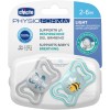 Chicco Πιπίλες Light PhysioForma Σιέλ Για 2-6 Μηνών 2τμχ