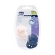 Chicco Πιπίλες Air PhysioForma Μπεζ - Γκρι Για 6-16 Μηνών 2τμχ