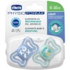 Chicco Πιπίλες Light PhysioForma Σιέλ Για 6-16 Μηνών 2τμχ