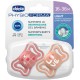 Chicco Πιπίλες Light PhysioForma Ροζ Για 16-36 Μηνών 2τμχ