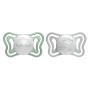 Chicco Πιπίλες Light PhysioForma Νύχτας Για 16-36 Μηνών 2τμχ