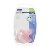 Chicco Πιπίλα Όλο Σιλικόνη PhysioForma Soft Ροζ Για 6-16 Μηνών