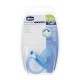 Chicco Πιπίλα Όλο Σιλικόνη PhysioForma Soft Σιέλ Για 6-16 Μηνών Chicco Πιπίλα Όλο Σιλικόνη PhysioForma Soft Σιέλ Για 6-16 Μηνών