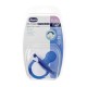 Chicco Πιπίλα Όλο Σιλικόνη PhysioForma Soft Σιέλ Για 16-36 Μηνών