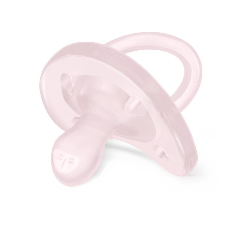 Chicco Πιπίλα Όλο Σιλικόνη PhysioForma Soft Ροζ Για 0-6 Μηνών
