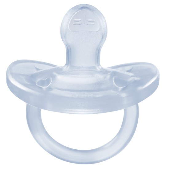 Chicco Πιπίλα Όλο Σιλικόνη PhysioForma Soft Σιέλ Για 0-6 Μηνών