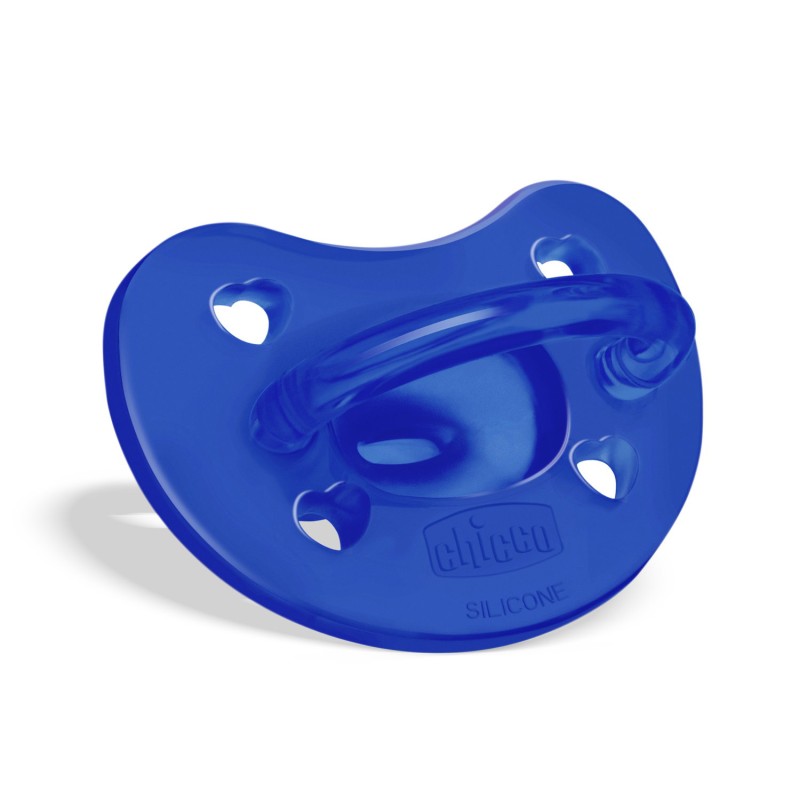 Chicco Πιπίλα Όλο Σιλικόνη PhysioForma Soft Σιέλ Για 16-36 Μηνών