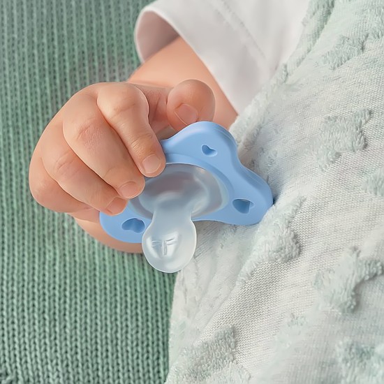 Chicco Πιπίλες Όλο Σιλικόνη PhysioForma Dual Soft Ροζ Για 16-36 Μηνών 2τμχ