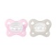 Chicco Πιπίλες Όλο Σιλικόνη PhysioForma Dual Soft Ροζ Για 2-6 Μηνών 2τμχ Chicco Πιπίλες Όλο Σιλικόνη PhysioForma Dual Soft Ροζ Για 2-6 Μηνών 2τμχ