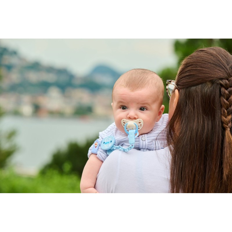 Chicco Κλιπ Πιπίλας Αστέρι Με Συννεφάκι Για 0+ Μηνών