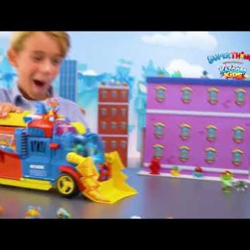 Superthings Μικροπλάσματα Όχημα Με Φώτα Και Ήχους 2 Σε 1 Rescue Truck Για 3+ Χρονών