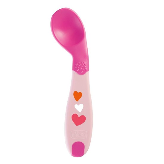 Chicco Βρεφικό Κουτάλι Σιλικόνης Soft Κόκκινο Για 8+ Μηνών Chicco Βρεφικό Κουτάλι Σιλικόνης Soft Κόκκινο Για 8+ Μηνών