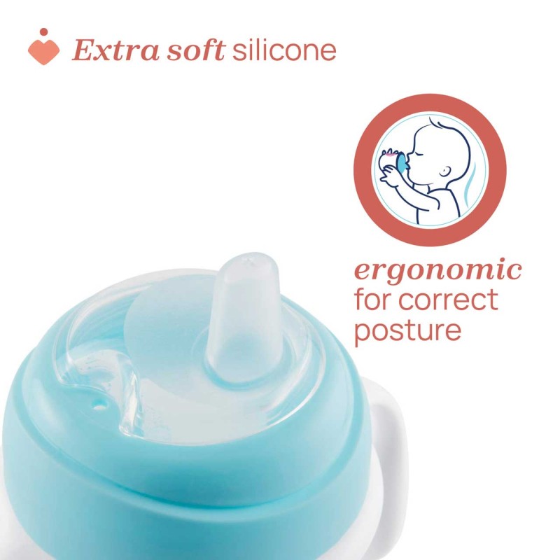 Chicco Κύπελλο Transition Natural  Bεραμάν Για 4+ Μηνών