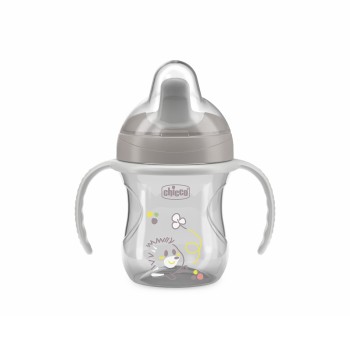 Chicco Κύπελλο Εκπαιδευτικό Γκρί Για 6+ Μηνών