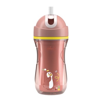 Chicco Ποτηράκι Sport Ροζ Για 14+ Μηνών