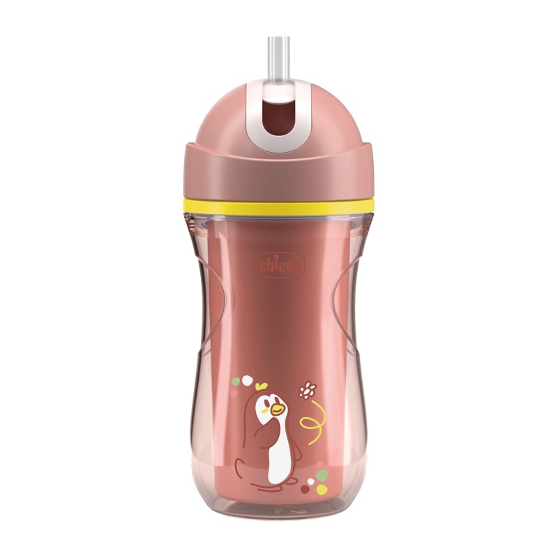 Chicco Ποτηράκι Sport Ροζ Για 14+ Μηνών
