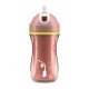 Chicco Ποτηράκι Sport Ροζ Για 14+ Μηνών Chicco Ποτηράκι Sport Ροζ Για 14+ Μηνών