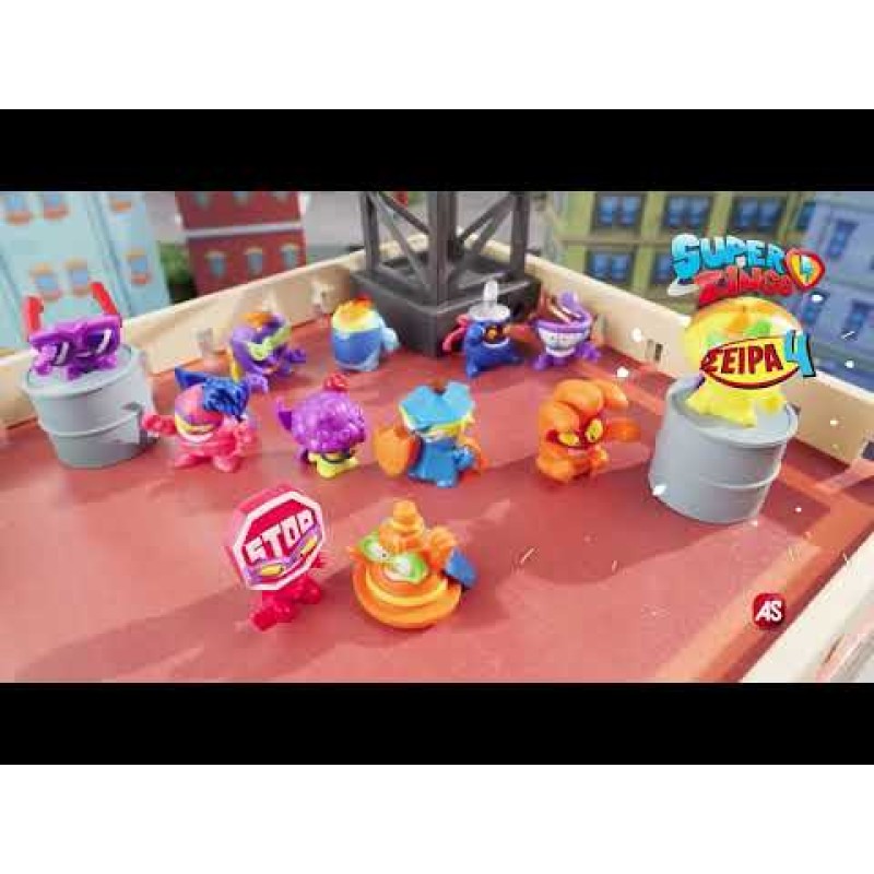 Superzings Μικροπλάσματα Σειρά 4 Φιγούρα Με Megajet Για 3+ Χρονών