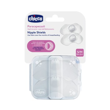 Chicco Δίσκοι Στήθους Σιλικόνης S-M 2τμχ