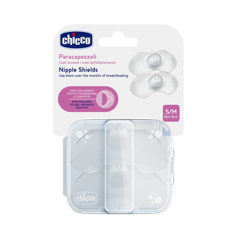 Chicco Δίσκοι Στήθους Σιλικόνης S-M 2τμχ