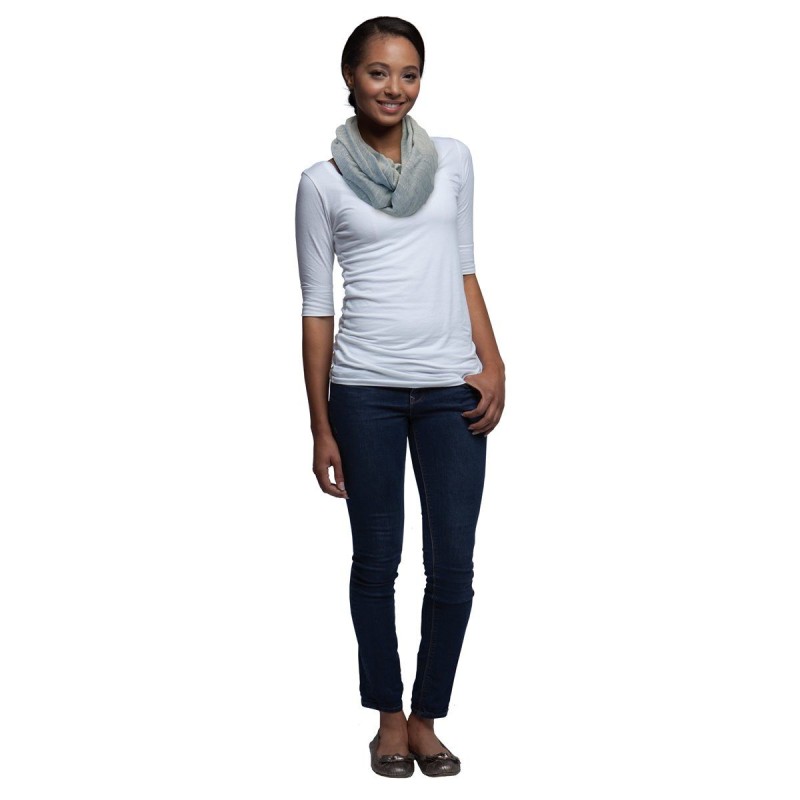 Chicco Ποδιά Θηλασμού Boppy Silver Grey