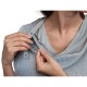 Chicco Ποδιά Θηλασμού Boppy Silver Grey Chicco Ποδιά Θηλασμού Boppy Silver Grey