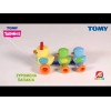 Tomy Toomies Βρεφικό Παιχνίδι Παπάκια Στη Σειρά Για 10+ Μηνών