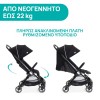Chicco Καρότσι Μωρού We Μαύρο για Παιδί έως 22kg