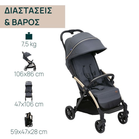 Chicco Καρότσι Μωρού Goody Xplus Dark Shadow για Παιδί έως 22kg Chicco Καρότσι Μωρού Goody Xplus Dark Shadow για Παιδί έως 22kg